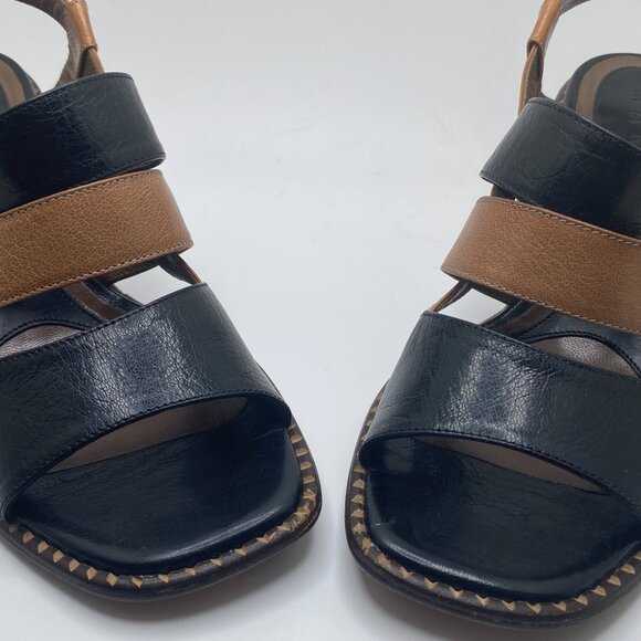MARNI Chunky Leather Italian Sandals - Size 8.5 - Picture 15 of 16